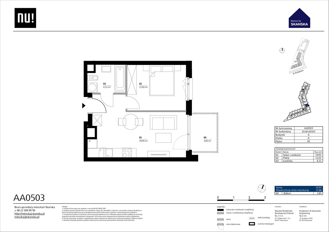 Nowa kawalerka NU Warszawa Wola – Pierwszy etap inwestycji Warszawa, Wola, Kolejowa  30m2 Foto 1