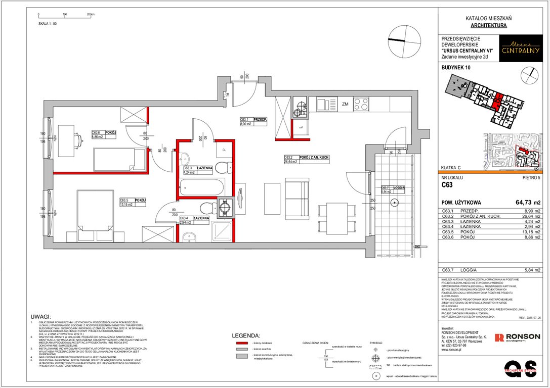 Nowe mieszkanie trzypokojowe URSUS CENTRALNY Warszawa, Ursus, ul. Gierdziejewskiego 23  65m2 Foto 1