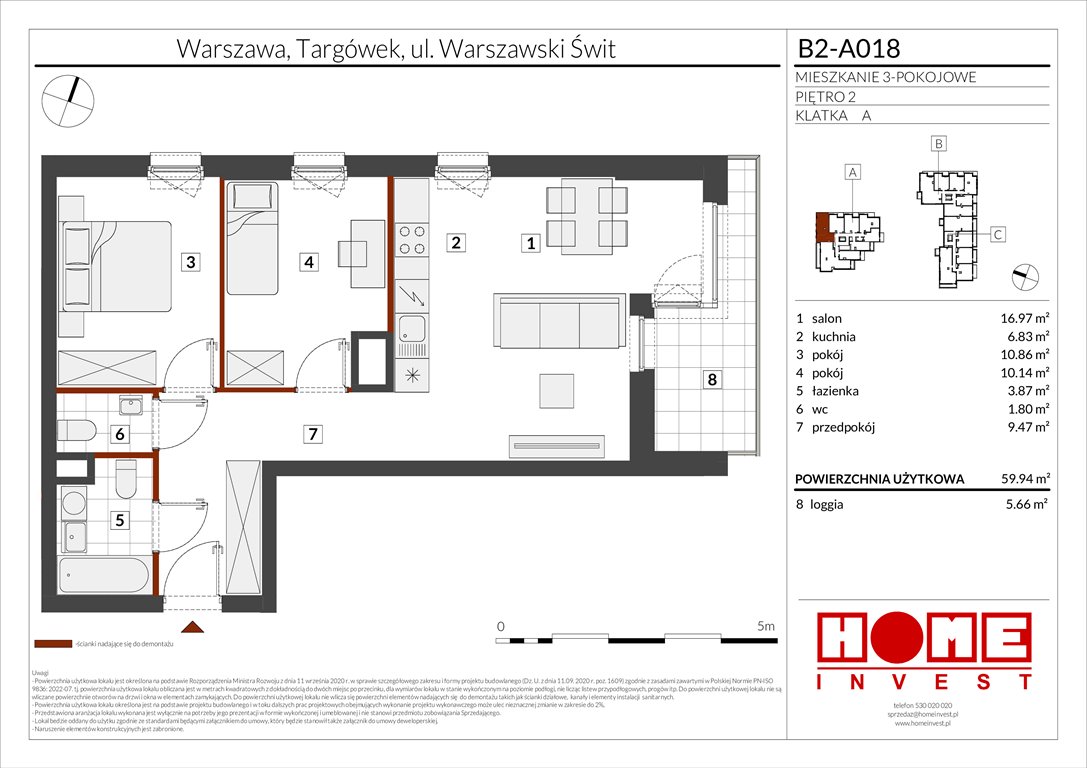 Nowe mieszkanie trzypokojowe Warszawski Świt Etap IX Warszawa, Targówek, ul. Warszawski Świt 12  60m2 Foto 1