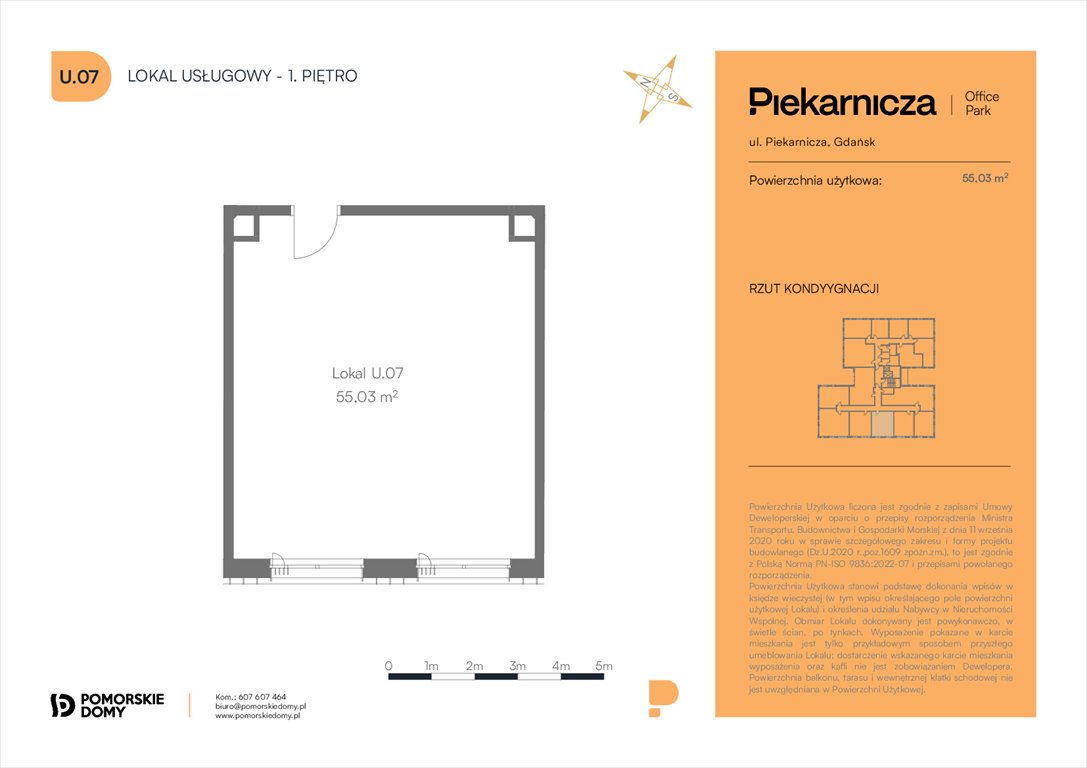 Nowe mieszkanie Piekarnicza Office Park Gdańsk, Morena, Piekarnicza 6  55m2 Foto 1