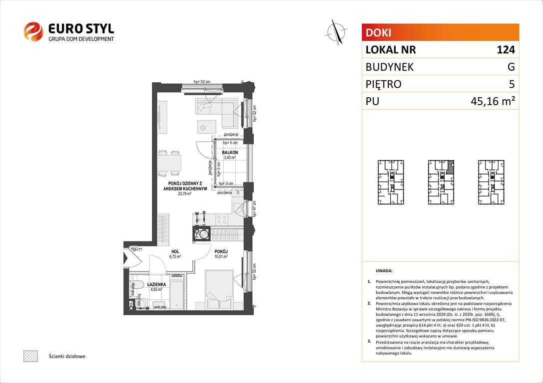 mieszkanie na sprzedaż 45m2 mieszkanie Gdańsk, Śródmieście, ks. Jerzego Popiełuszki/Rybaki Górne