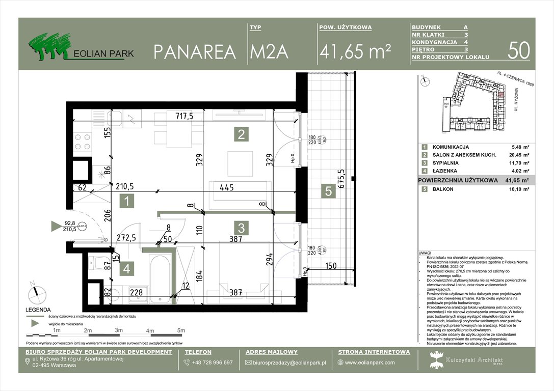 Nowe mieszkanie dwupokojowe PANAREA Warszawa, Ursus, Ryżowa  42m2 Foto 1