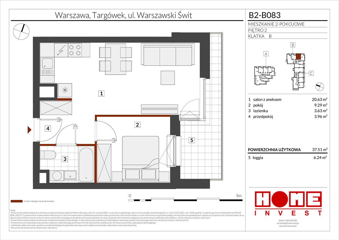 Nowe mieszkanie dwupokojowe Warszawski Świt Etap IX Warszawa, Targówek, ul. Warszawski Świt 12  38m2 Foto 1