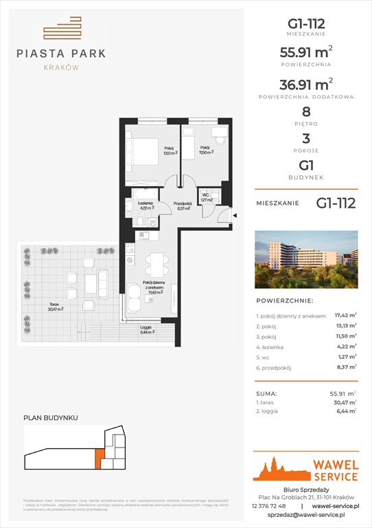 mieszkanie na sprzedaż 56m2 mieszkanie Kraków, Mistrzejowice, Osiedle Piastów 63