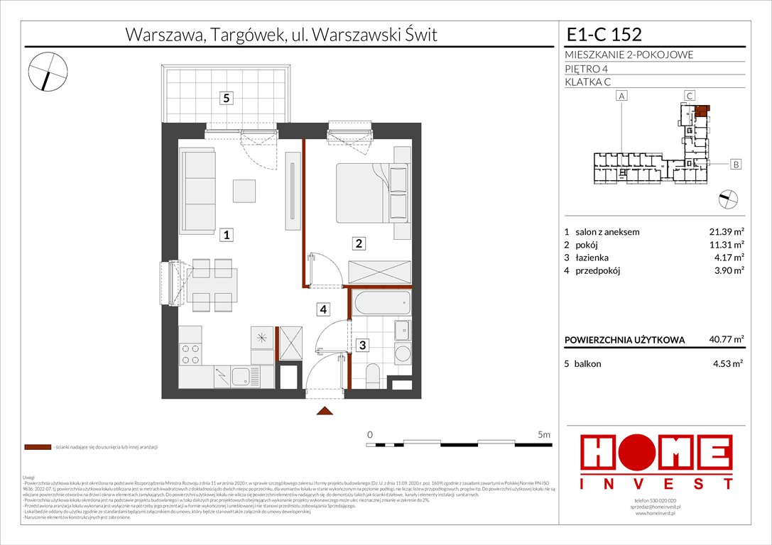 Nowe mieszkanie dwupokojowe Warszawski Świt Etap X Warszawa, Targówek, ul. Warszawski Świt  41m2 Foto 1