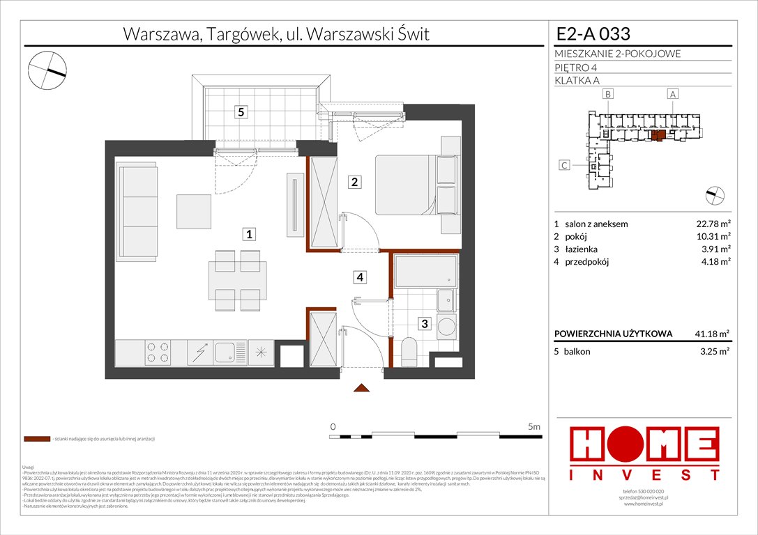 Nowe mieszkanie dwupokojowe Warszawski Świt Etap XI Warszawa, Targówek, ul. Warszawski Świt  41m2 Foto 1