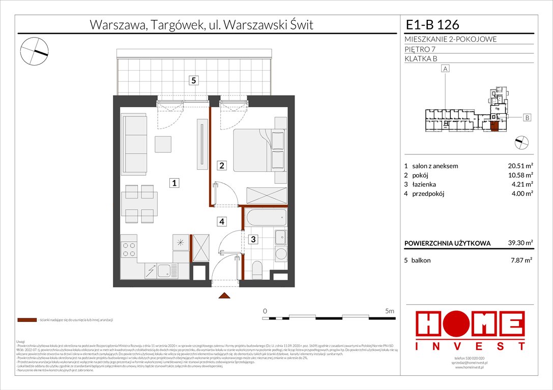 Nowe mieszkanie dwupokojowe Warszawski Świt Etap X Warszawa, Targówek, ul. Warszawski Świt  39m2 Foto 1