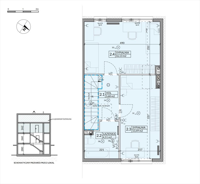 Nowy dom Wille Stolema Gdańsk, Zabornia, Stolema  124m2 Foto 1