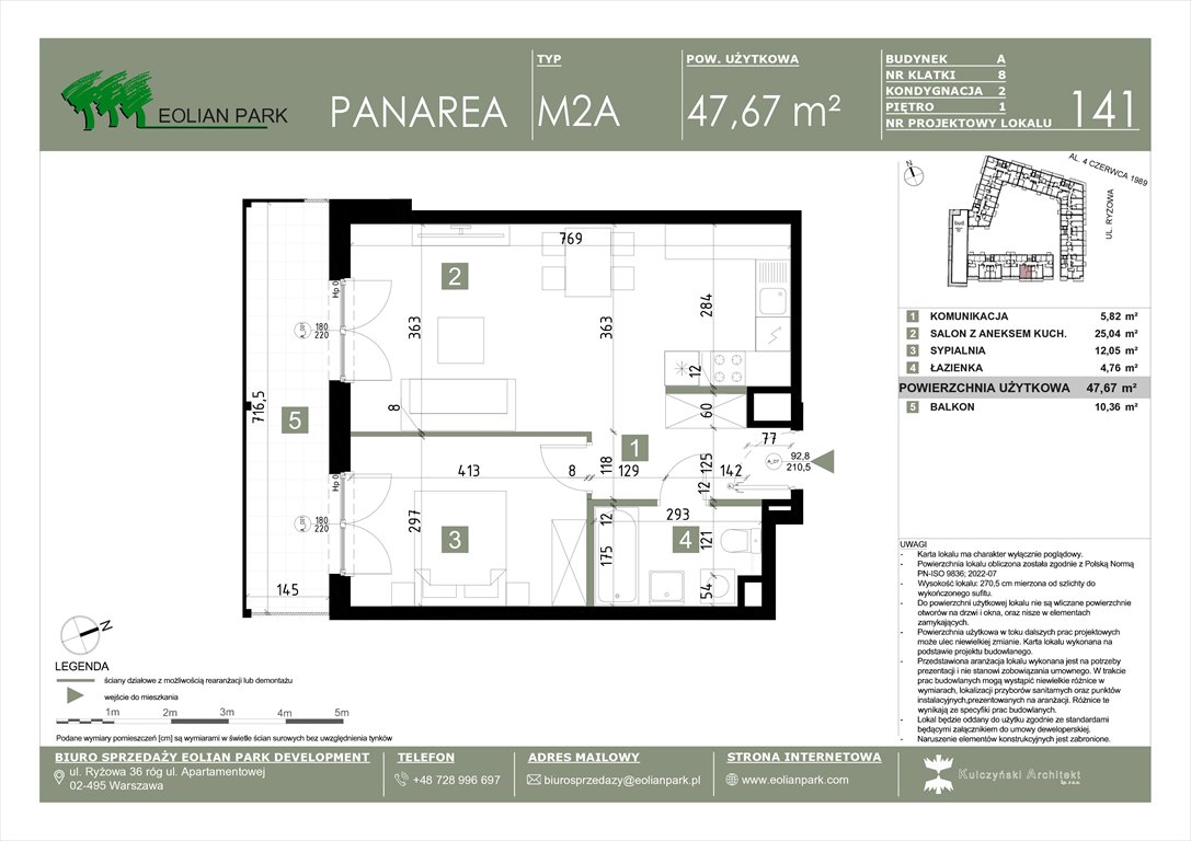 Nowe mieszkanie dwupokojowe PANAREA Warszawa, Ursus, Ryżowa  48m2 Foto 1