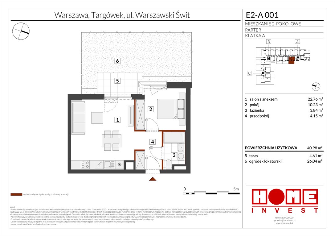 Nowe mieszkanie dwupokojowe Warszawski Świt Etap XI Warszawa, Targówek, ul. Warszawski Świt  41m2 Foto 1