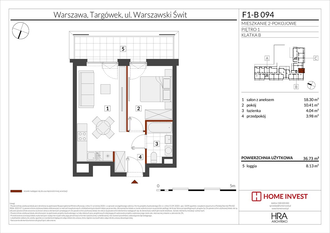 Nowe mieszkanie dwupokojowe Warszawski Świt Etap XIII Warszawa, ul. Warszawski Świt  37m2 Foto 1