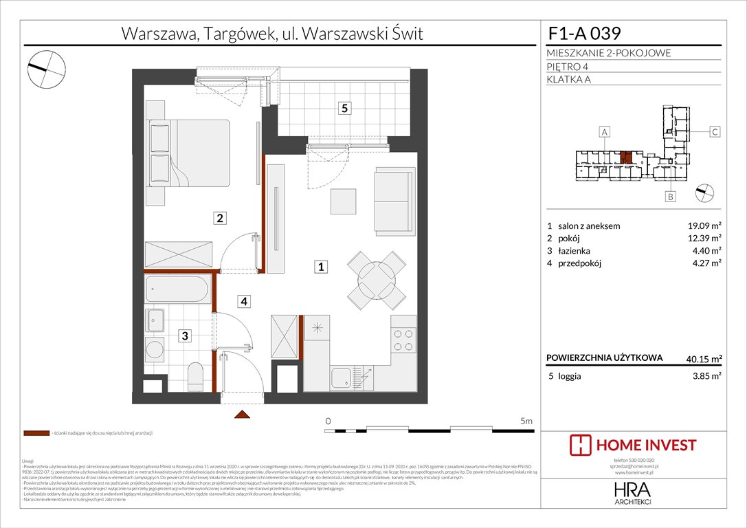Nowe mieszkanie dwupokojowe Warszawski Świt Etap XIII Warszawa, ul. Warszawski Świt  40m2 Foto 1