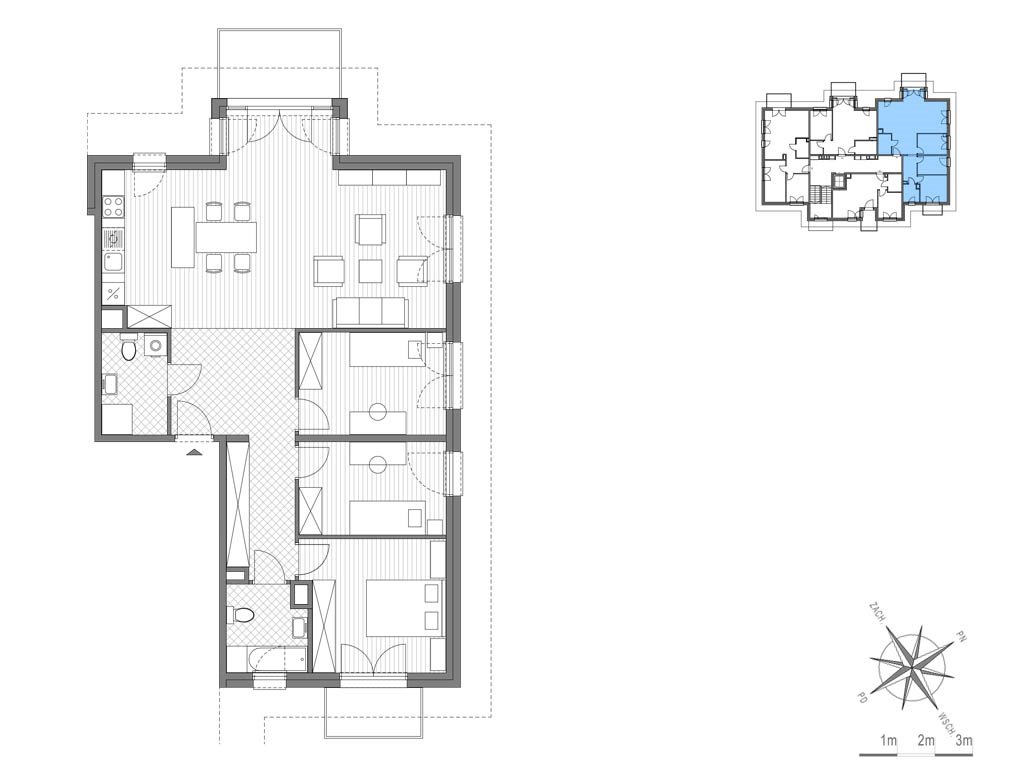 Nowe mieszkanie czteropokojowe  Stawowa ABC Kraków, Bronowice Wielkie, ul.Stawowa 246  100m2 Foto 1