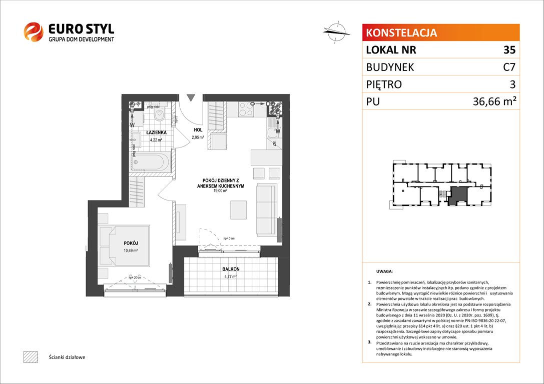 mieszkanie na sprzedaż 37m2 mieszkanie Gdynia, Pogórze, Paderewskiego