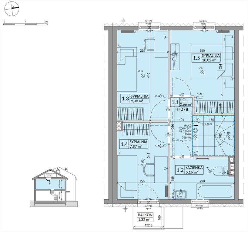 Nowy dom Osiedle Słoneczne Sulejówek, Szklarniowa  78m2 Foto 1