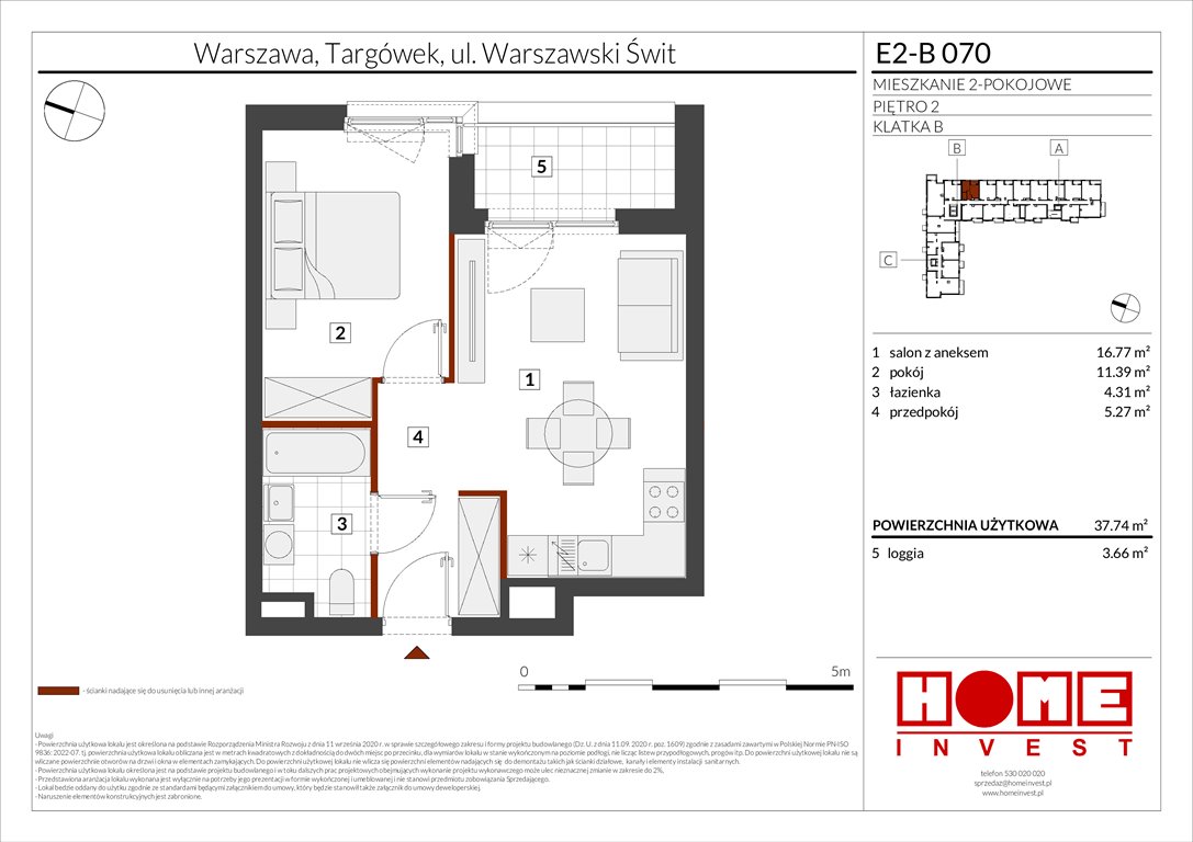 Nowe mieszkanie dwupokojowe Warszawski Świt Etap XI Warszawa, Targówek, ul. Warszawski Świt  38m2 Foto 1