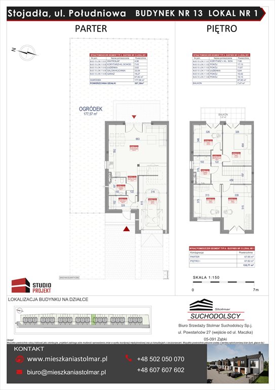 Nowe mieszkanie Osiedle Południowe Mińsk Mazowiecki, Stojadła, Południowa 58  136m2 Foto 1