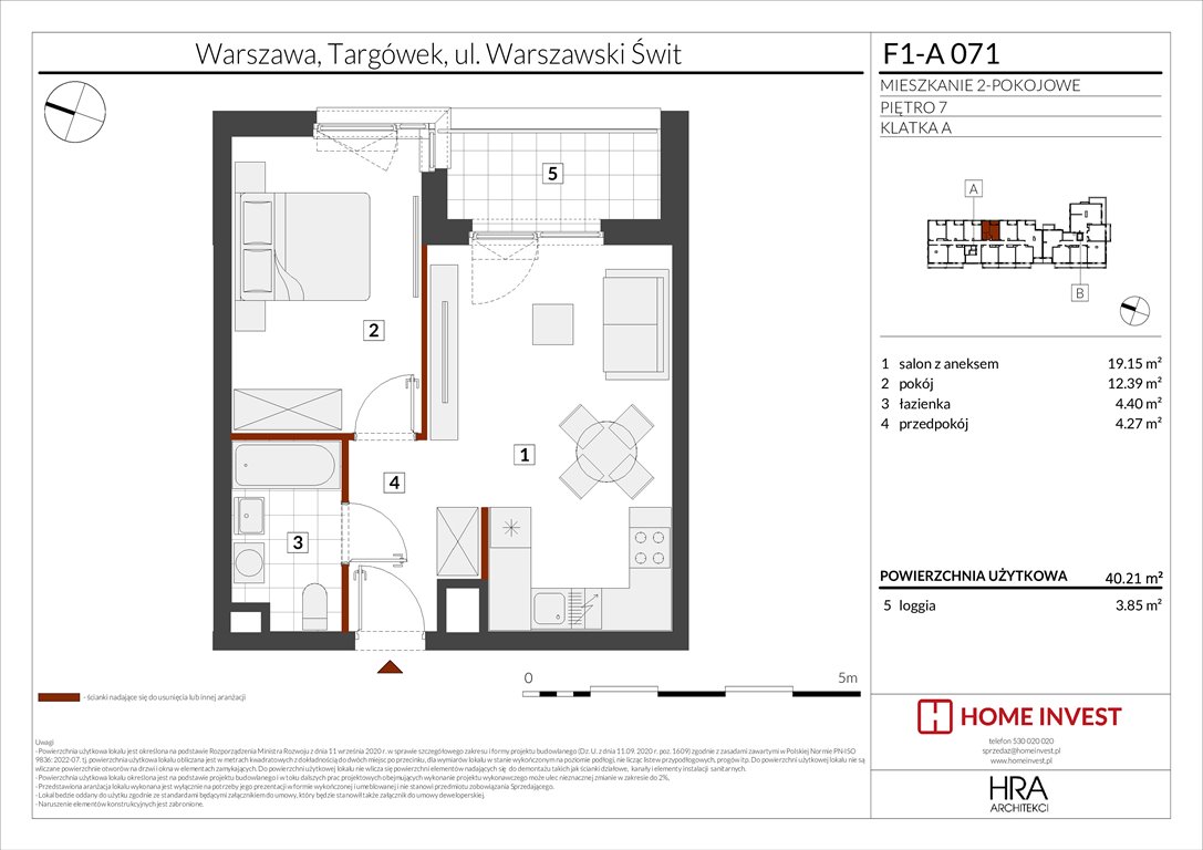Nowe mieszkanie dwupokojowe Warszawski Świt Etap XIII Warszawa, ul. Warszawski Świt  40m2 Foto 1