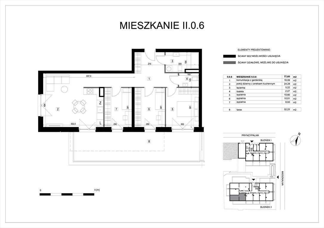 Nowe mieszkanie czteropokojowe  Pryncypalna 66 Łódź, Chojny, Pryncypalna 66  78m2 Foto 1