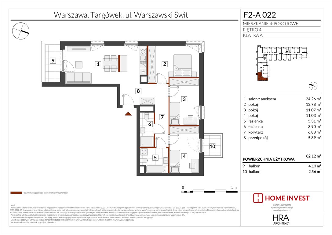 Nowe mieszkanie czteropokojowe  Warszawski Świt Etap XIV Warszawa, ul. Warszawski Świt  82m2 Foto 1