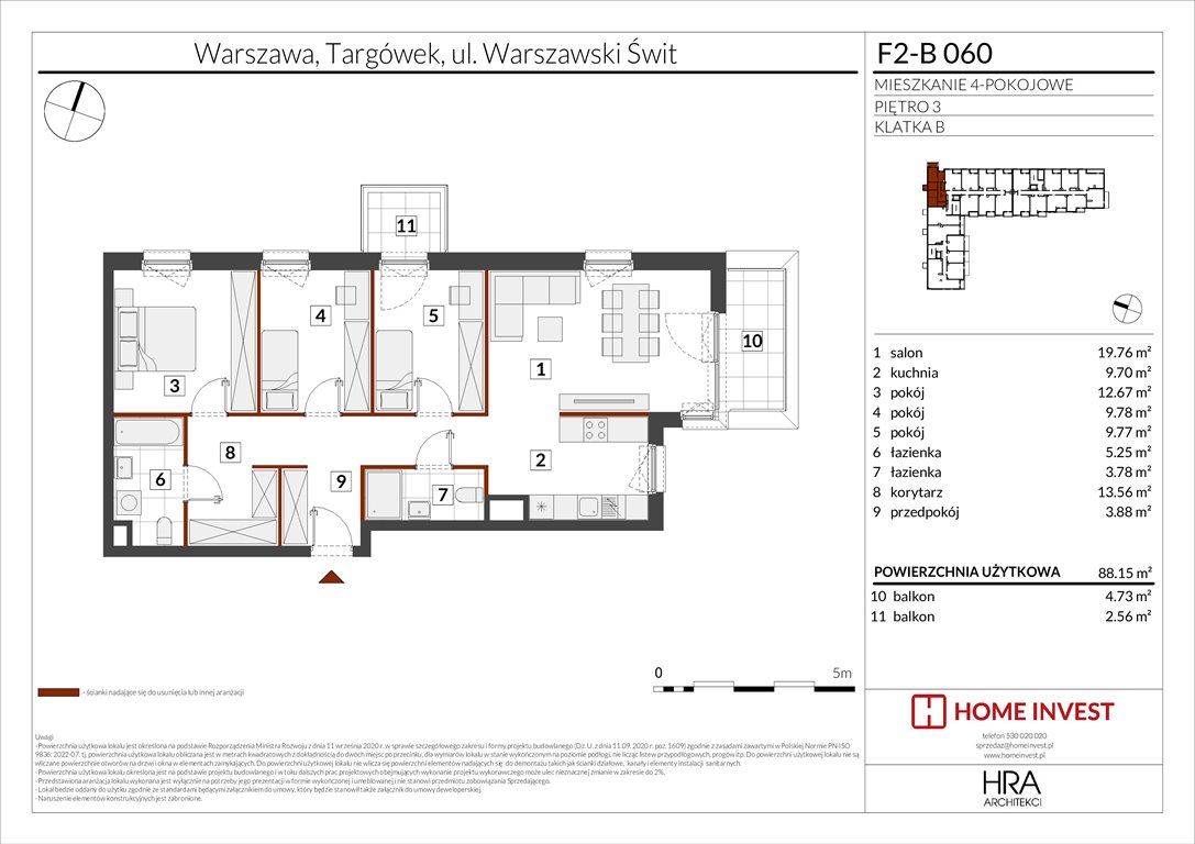 Nowe mieszkanie czteropokojowe  Warszawski Świt Etap XIV Warszawa, ul. Warszawski Świt  88m2 Foto 1