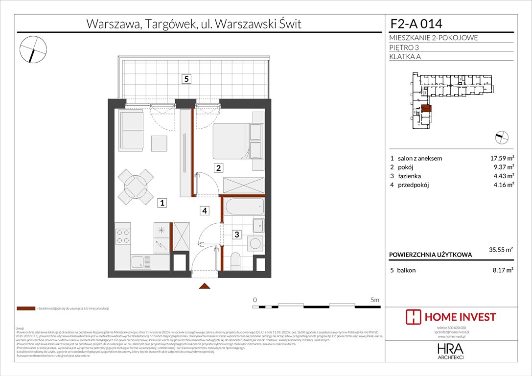 Nowe mieszkanie dwupokojowe Warszawski Świt Etap XIV Warszawa, ul. Warszawski Świt  36m2 Foto 1