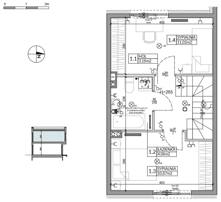 dom na sprzedaż 62m2 dom Łódź, Mały Skręt