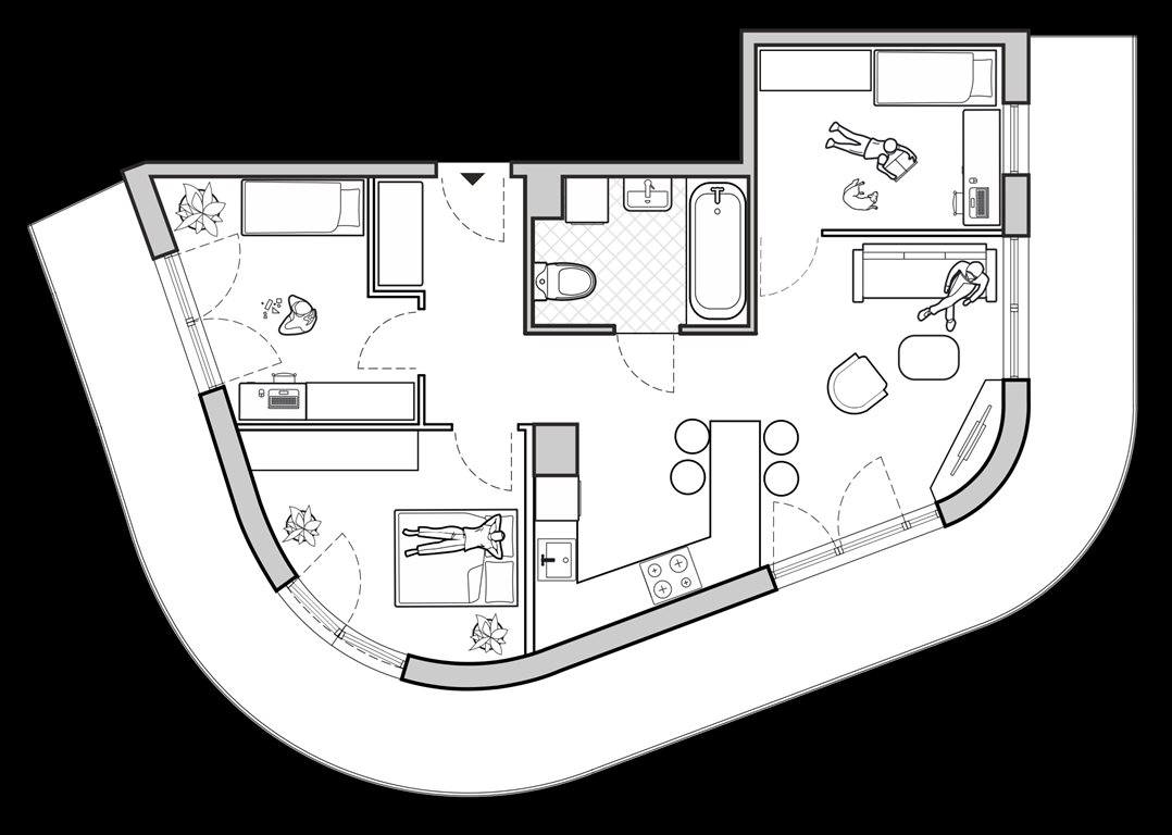 Nowe mieszkanie czteropokojowe  Baja Piaśniki Świętochłowice, Piaśniki, ul. Sudecka 10  65m2 Foto 1
