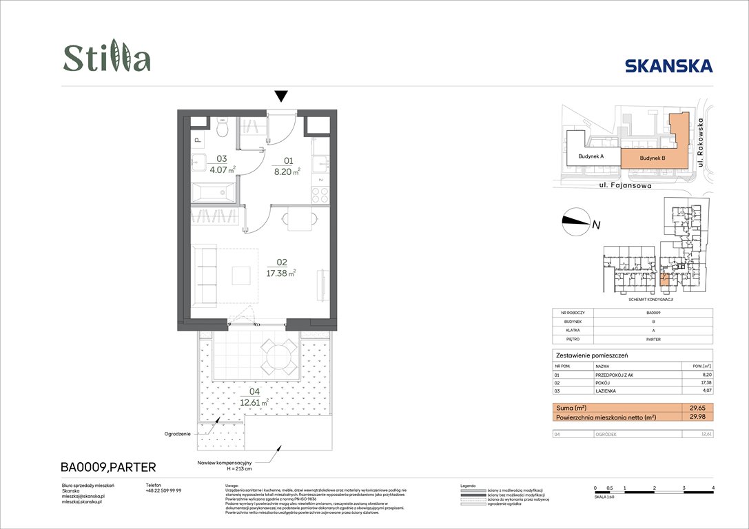 Nowa kawalerka Stilla Warszawa, Fajansowa 5  30m2 Foto 1