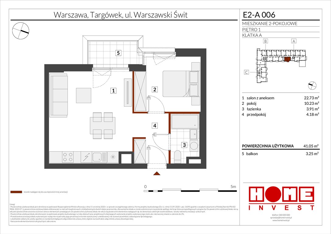 Nowe mieszkanie dwupokojowe Warszawski Świt Etap XI Warszawa, Targówek, ul. Warszawski Świt  41m2 Foto 1