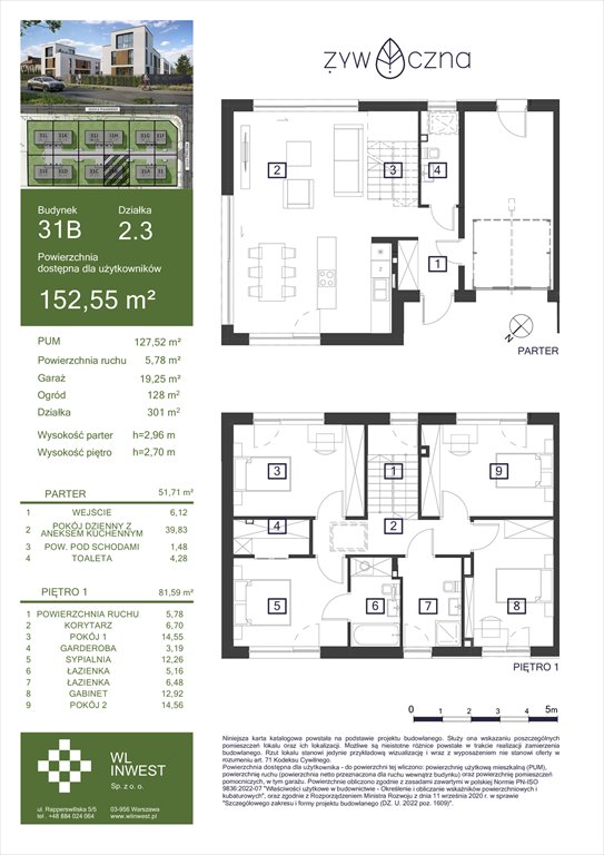 Nowy dom OSIEDLE ŻYWICZNA Warszawa, Białołęka, Żywiczna 31  153m2 Foto 1