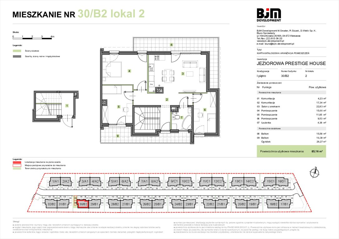 Nowe mieszkanie czteropokojowe  JEZIOROWA PRESTIGE HOUSE Warszawa, Wawer, Jeziorowa  85m2 Foto 1
