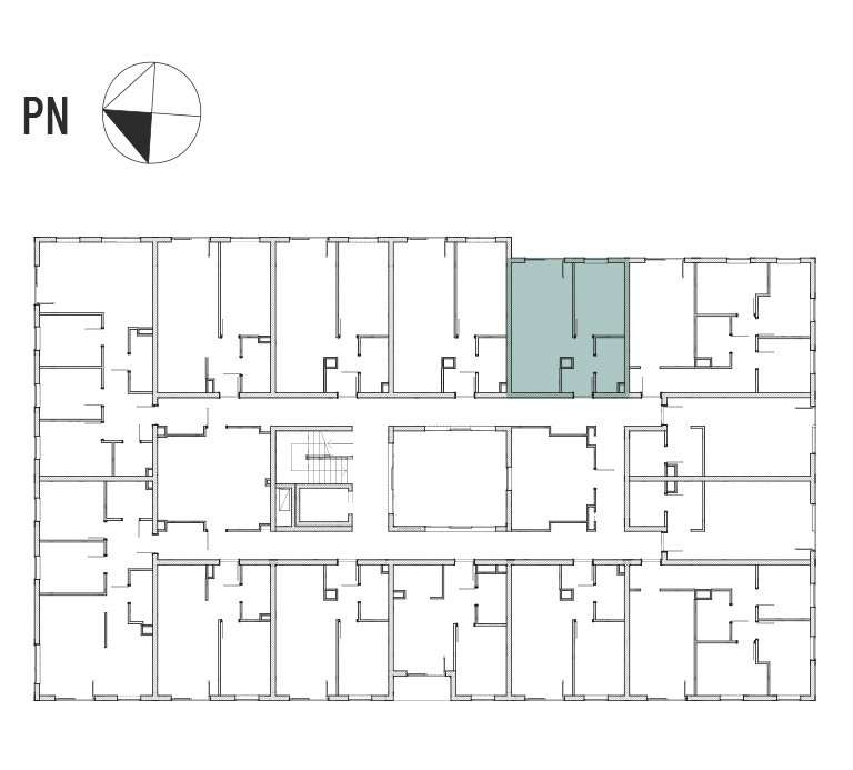 Nowe mieszkanie dwupokojowe ATRIUM HOUSE Tyczyn, Laurowa 25  36m2 Foto 1