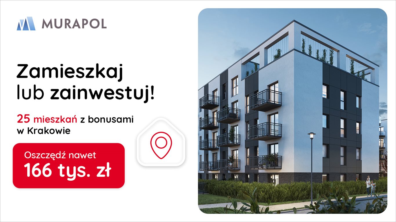 Nowe mieszkanie dwupokojowe Murapol Mateczniq Kraków, ul. Rydlówka  36m2 Foto 1