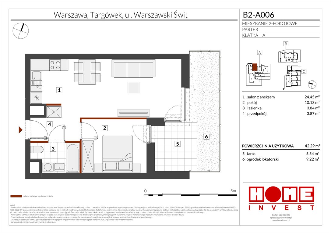 Nowe mieszkanie dwupokojowe Warszawski Świt Etap IX Warszawa, Targówek, ul. Warszawski Świt 12  42m2 Foto 1