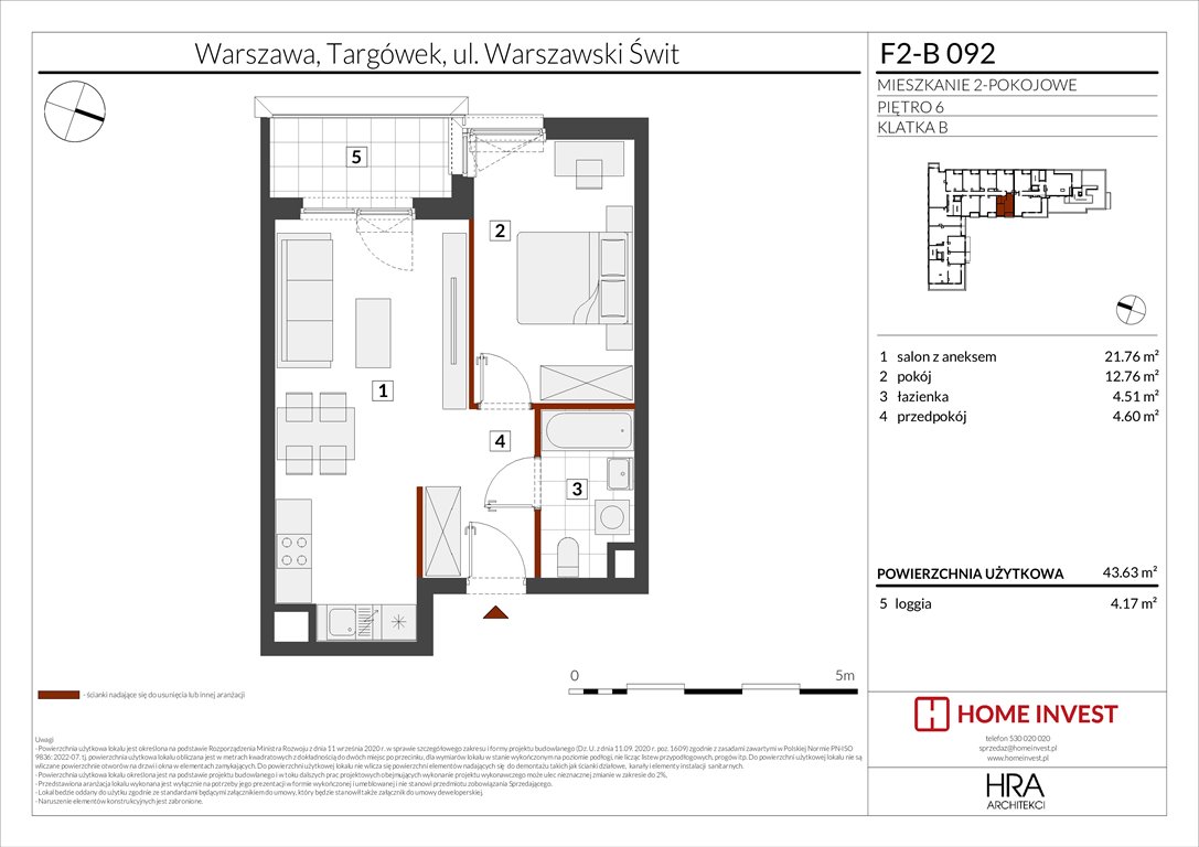 Nowe mieszkanie dwupokojowe Warszawski Świt Etap XIV Warszawa, ul. Warszawski Świt  44m2 Foto 1