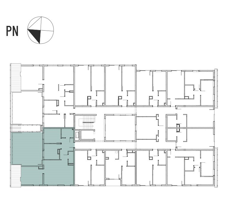 Nowe mieszkanie czteropokojowe  ATRIUM HOUSE Tyczyn, Laurowa 25  69m2 Foto 1