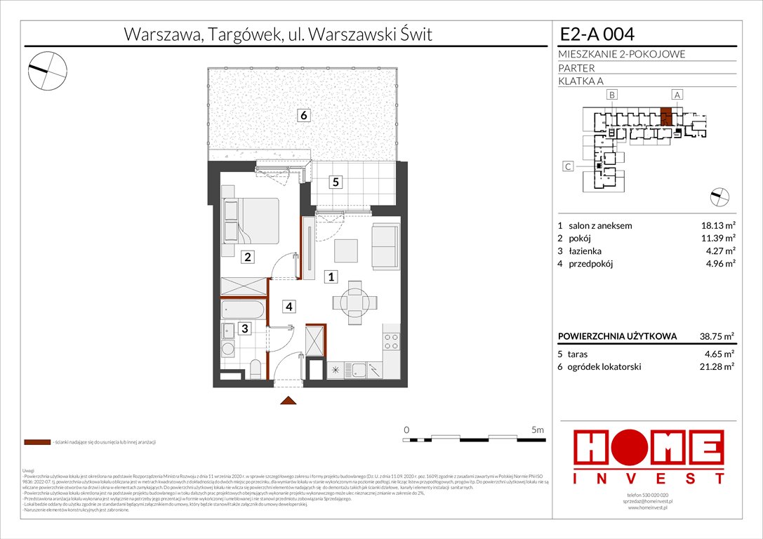 Nowe mieszkanie dwupokojowe Warszawski Świt Etap XI Warszawa, Targówek, ul. Warszawski Świt  39m2 Foto 1