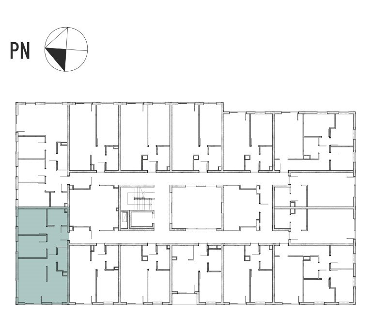 Nowe mieszkanie trzypokojowe ATRIUM HOUSE Tyczyn, Laurowa 25  60m2 Foto 1