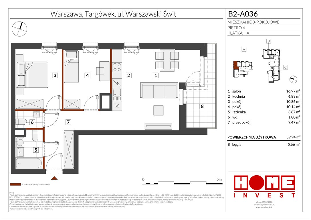 Nowe mieszkanie trzypokojowe Warszawski Świt Etap IX Warszawa, Targówek, ul. Warszawski Świt 12  60m2 Foto 1