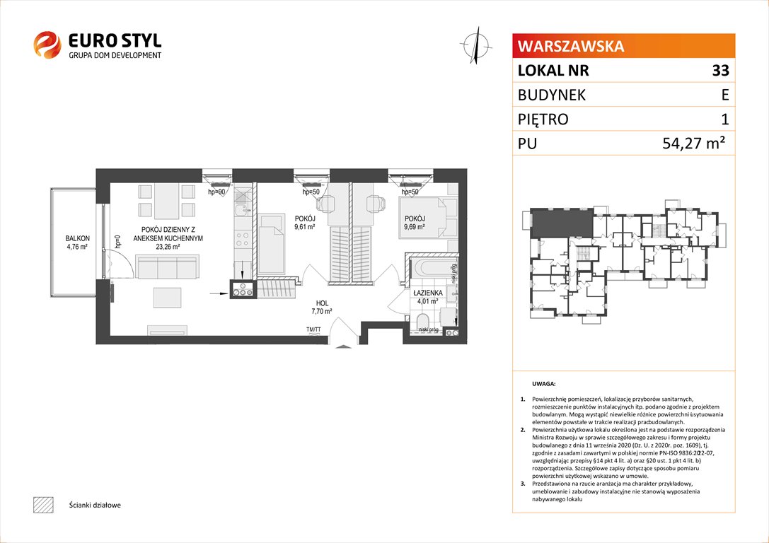 mieszkanie na sprzedaż 54m2 mieszkanie Gdańsk, Warszawska