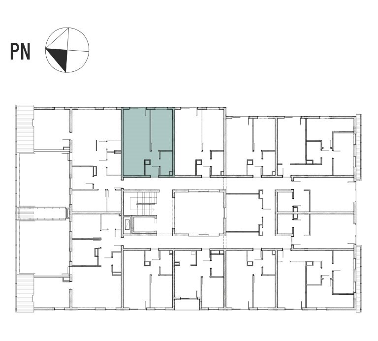 Nowe mieszkanie dwupokojowe ATRIUM HOUSE Tyczyn, Laurowa 25  42m2 Foto 1
