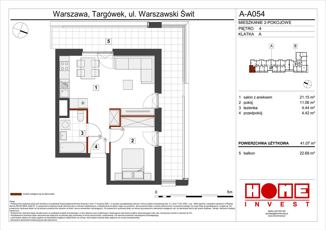 Nowe mieszkanie dwupokojowe Warszawski Świt Etap VII Warszawa, Targówek, ul. Warszawski Świt 12  41m2 Foto 1