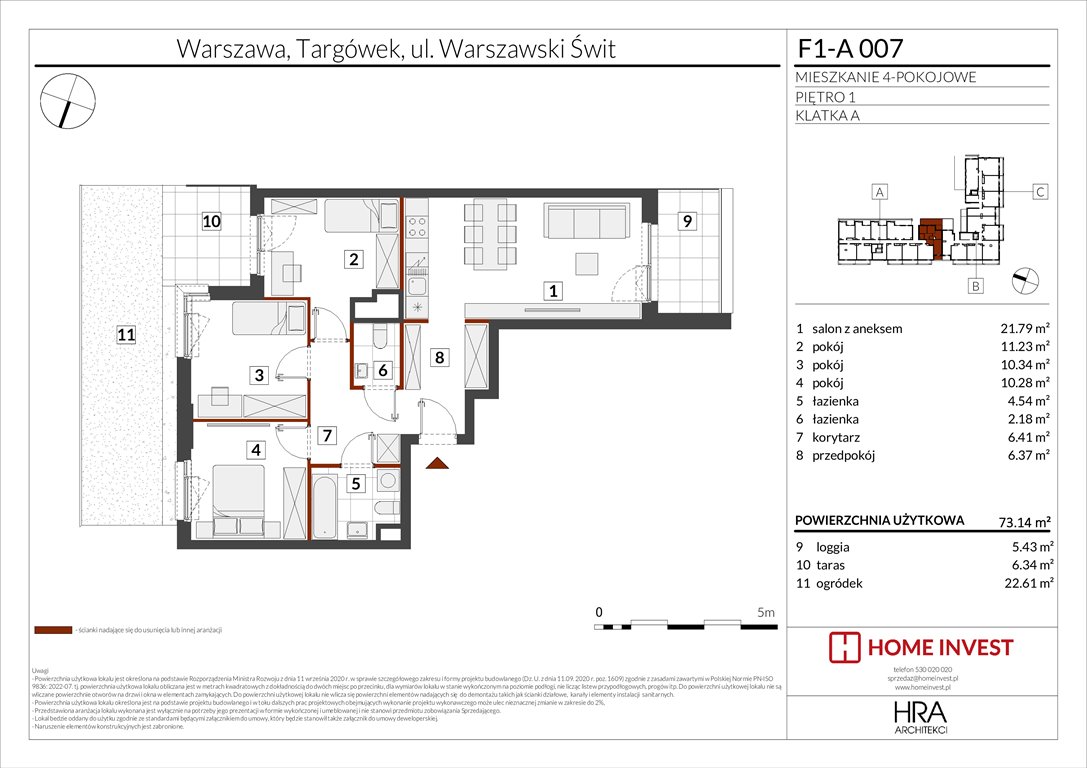 Nowe mieszkanie czteropokojowe  Warszawski Świt Etap XIII Warszawa, ul. Warszawski Świt  73m2 Foto 1