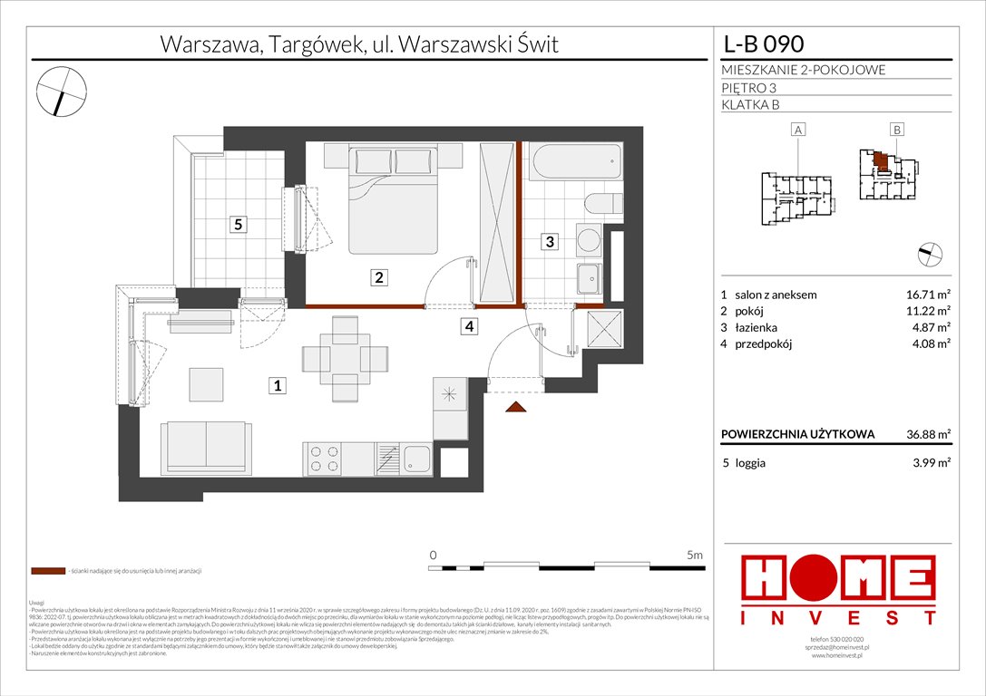 Nowe mieszkanie dwupokojowe Warszawski Świt Etap XII Warszawa, Targówek, ul. Warszawski Świt  37m2 Foto 1