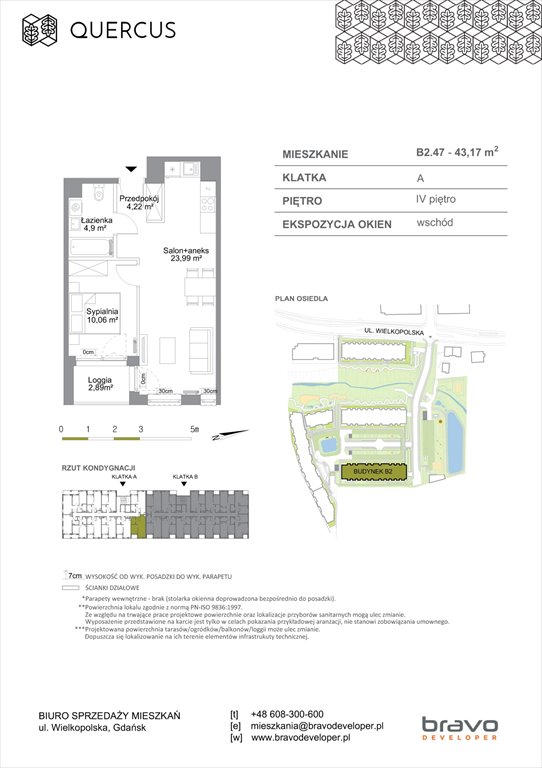 Nowe mieszkanie dwupokojowe(NrB2.47)