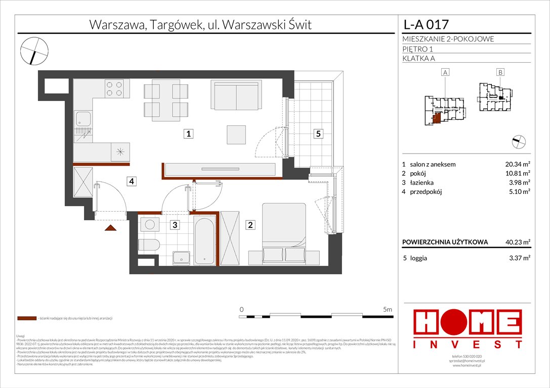 Nowe mieszkanie dwupokojowe Warszawski Świt Etap XII Warszawa, Targówek, ul. Warszawski Świt  40m2 Foto 1