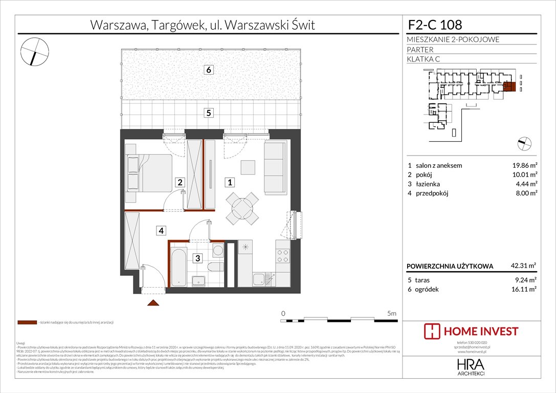 Nowe mieszkanie dwupokojowe Warszawski Świt Etap XIV Warszawa, ul. Warszawski Świt  42m2 Foto 1