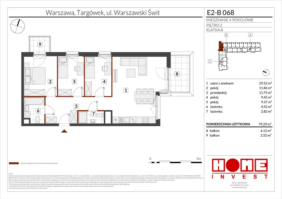 Nowe mieszkanie czteropokojowe  Warszawski Świt Etap XI Warszawa, Targówek, ul. Warszawski Świt  79m2 Foto 1