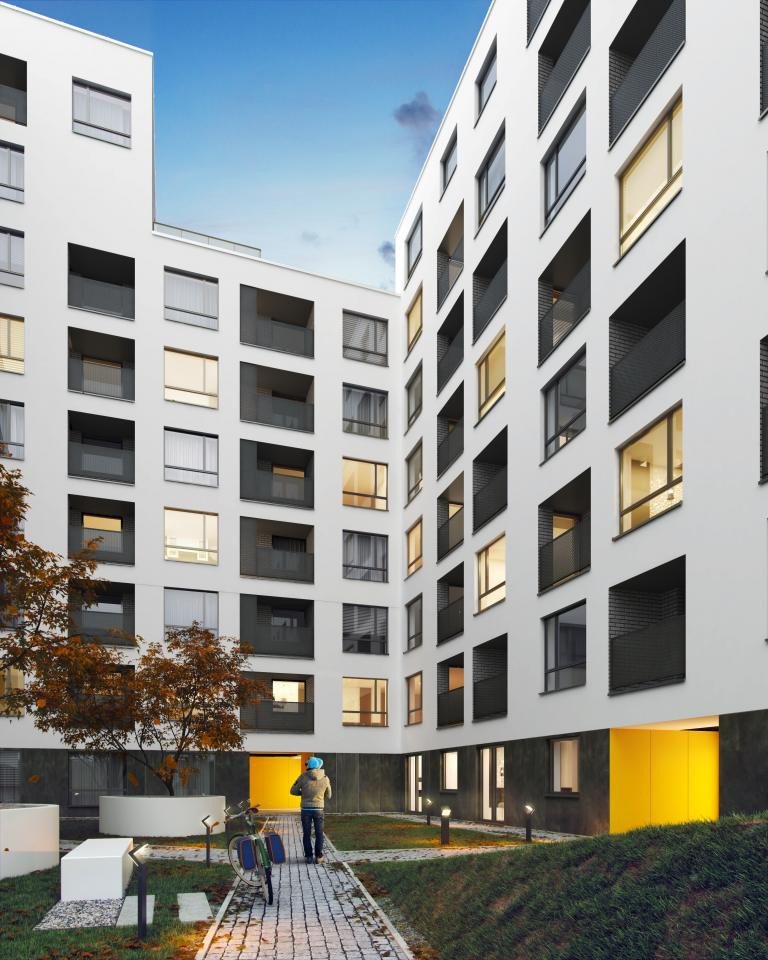 Nowe mieszkanie dwupokojowe Nowe Centrum Południowe Wrocław, Krzyki, Gwiaździsta  45m2 Foto 6